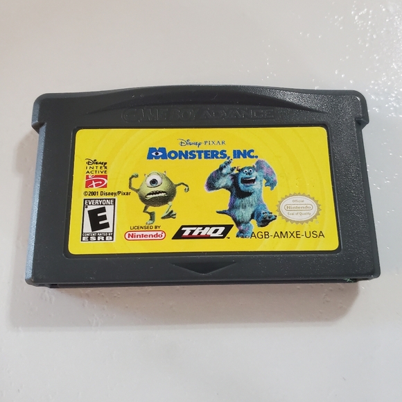 Disney Pixar's Monsters Inc. Game Boy Advance *TESTED* - Picture 4 of 4